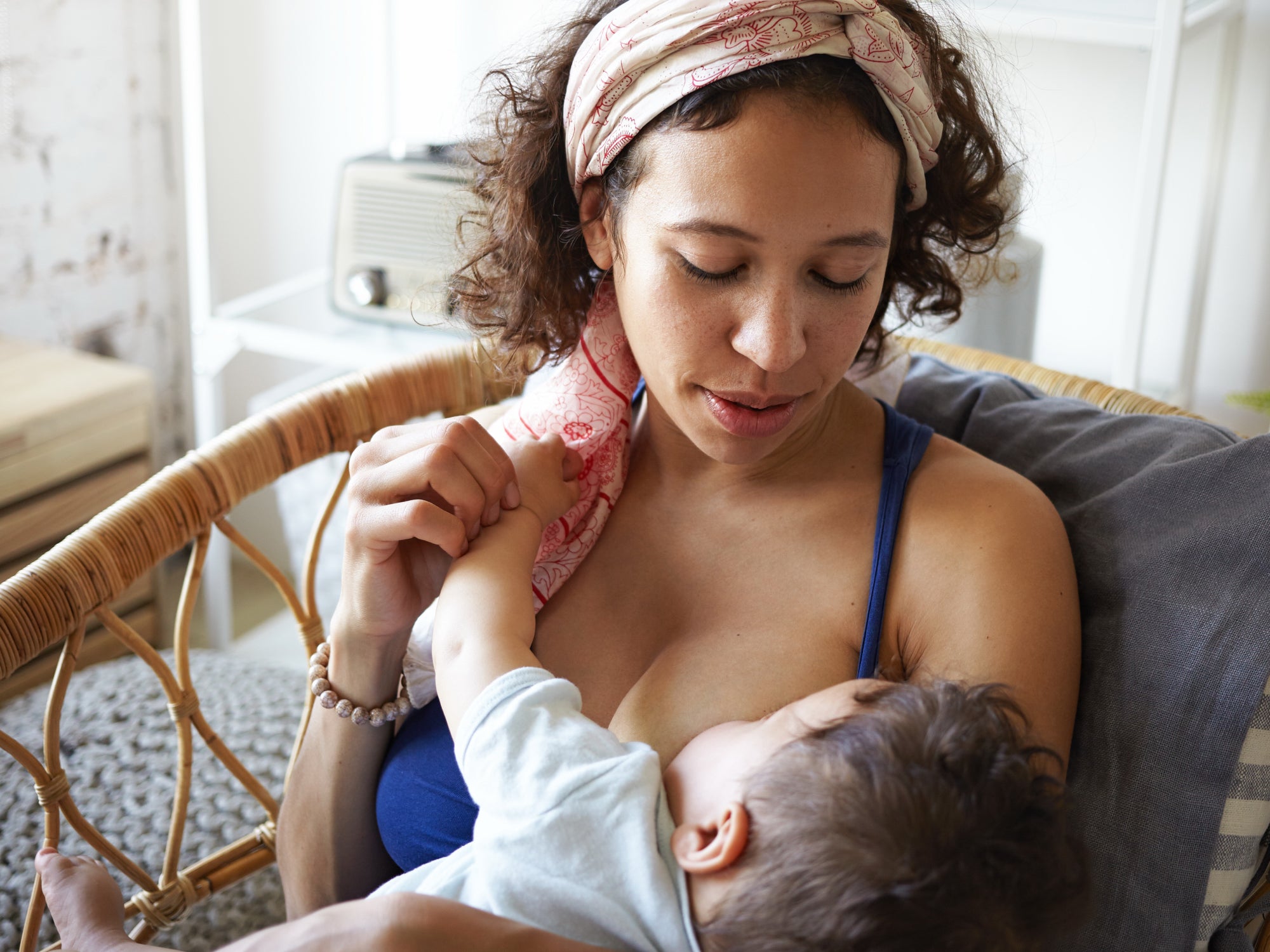 breastfeeding mother